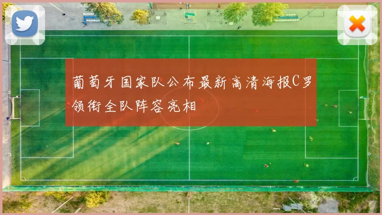葡萄牙国家队公布最新高清海报C罗领衔全队阵容亮相