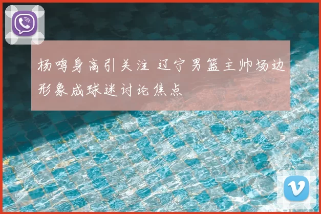 杨鸣身高引关注 辽宁男篮主帅场边形象成球迷讨论焦点